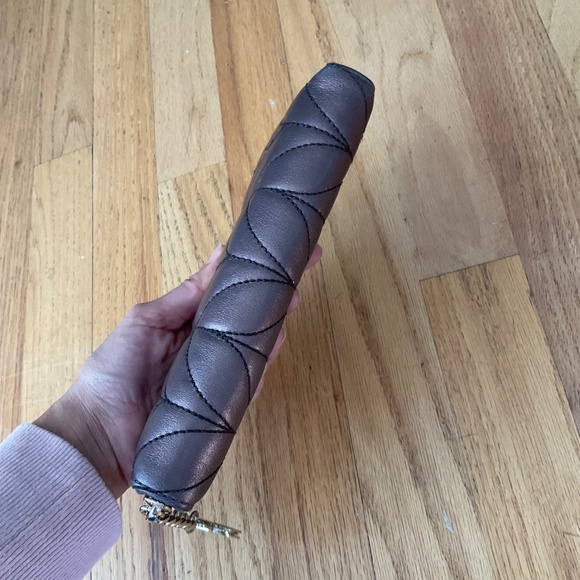 Kate Spade Briar Lane Quilted Neda wallet Metallic - Picture 8 of 11